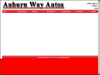 Web site www.auburnwayautos.com, Auburn Way Autos