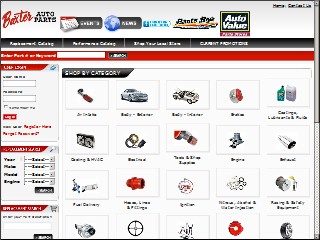 Web site www.baxterautoparts.com, Carquest Auto Parts - Baxter Auto Parts #08