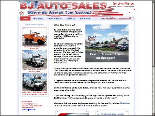 Web site www.bjautosalesinc.com, B J Auto Sales