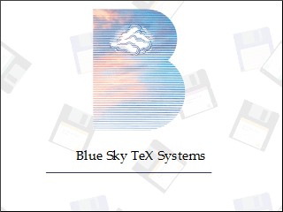 Web site www.bluesky.com, Laconner Road Texaco