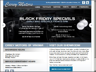 Web site www.careymotors.com, Carey Motors Of Wenatchee