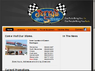 Web site http://www.jerrysautosupply.com/&opi=79508299, Jerry's Auto Supply