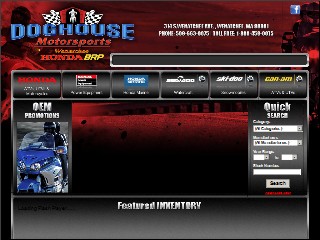 Web site www.wenatcheehonda.com, Dog House Motorsports